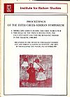 Proceedings of the Fifth Greek-Serbian Symposium. 1. Serbia and Greece during the First World War. 2. The ideas 