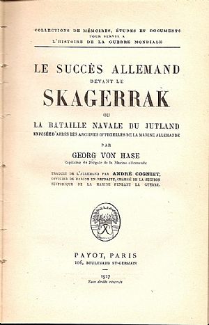 1. LA BATAILLE DU JUTLAND VUE DE « DERFELINGER »
