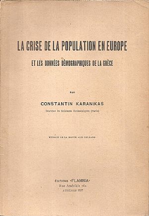 La crise de la population en Europe et les données démographiques de la Grèce
