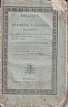 ΜΕΛΙΣΣΑ ή ΕΦΗΜΕΡΙΣ ΕΛΛΗΝΙΚΗ, Τετράδια Α΄& Β΄(μόνο)