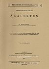 VENETO-BYZANTINISCHE ANALEKTEN