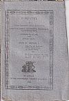 ΘΕΑΤΗΣ [Ο] 1836-1838, Σύγγραμμα Ηθικόν, Οικονομικόν, Φιλολογικόν, και Θεσμοθετικόν