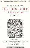 DE BOSPORO THRACIO LIBRI III