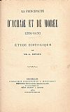 La Principauté d?Achaϊe et de Morée 1204-1430. Etude historique